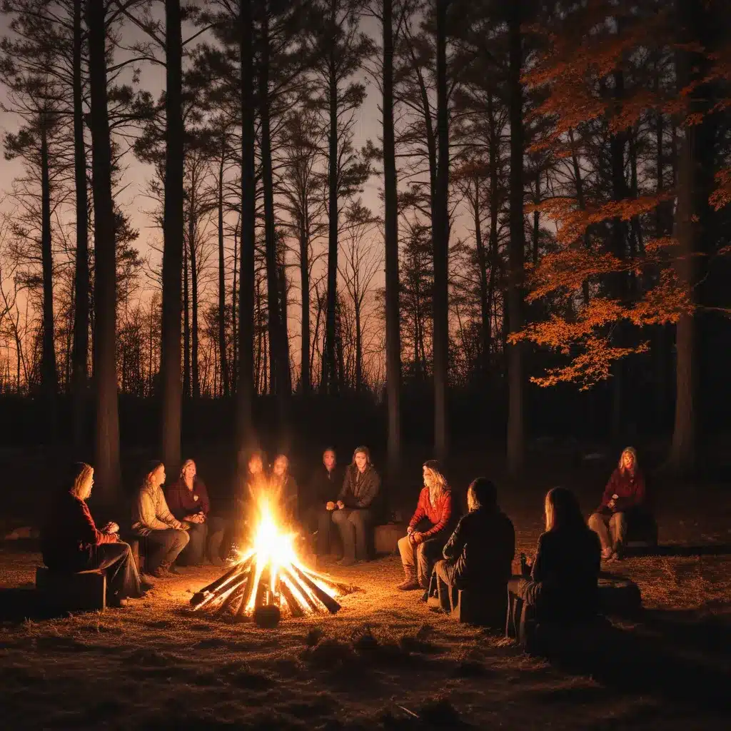 Autumn Bonfires and Spooky Storytelling at Crooked Pines Farm