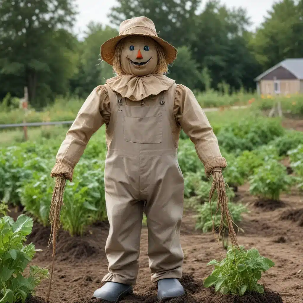 Building a Scarecrow: Protecting the Vegetable Garden