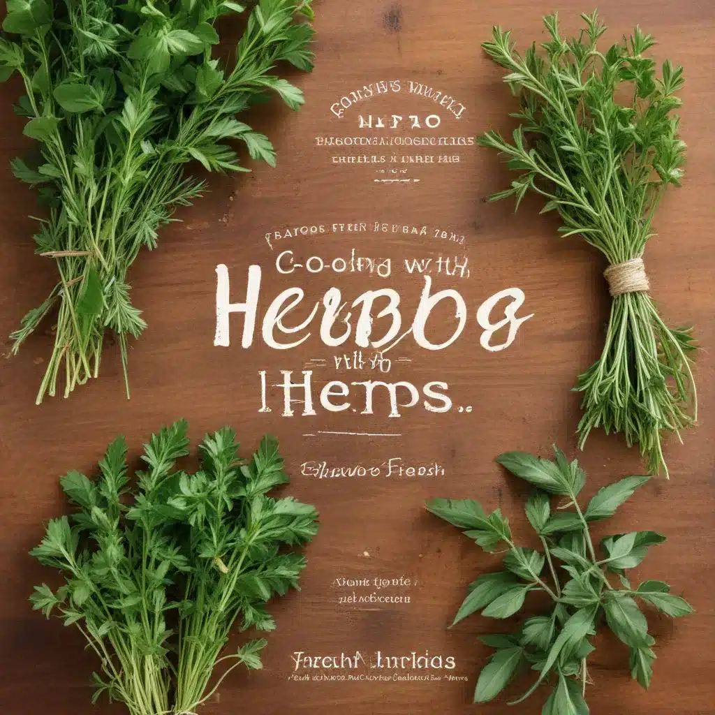 Cooking with Herbs: Flavors Fresh from the Farm