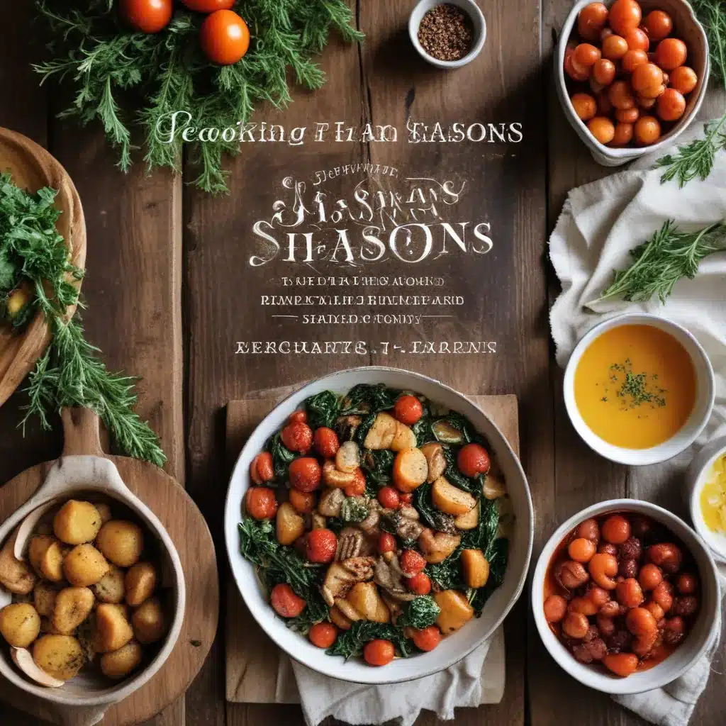 Cooking with the Seasons: Delectable Recipes from the Farm’s Bounty