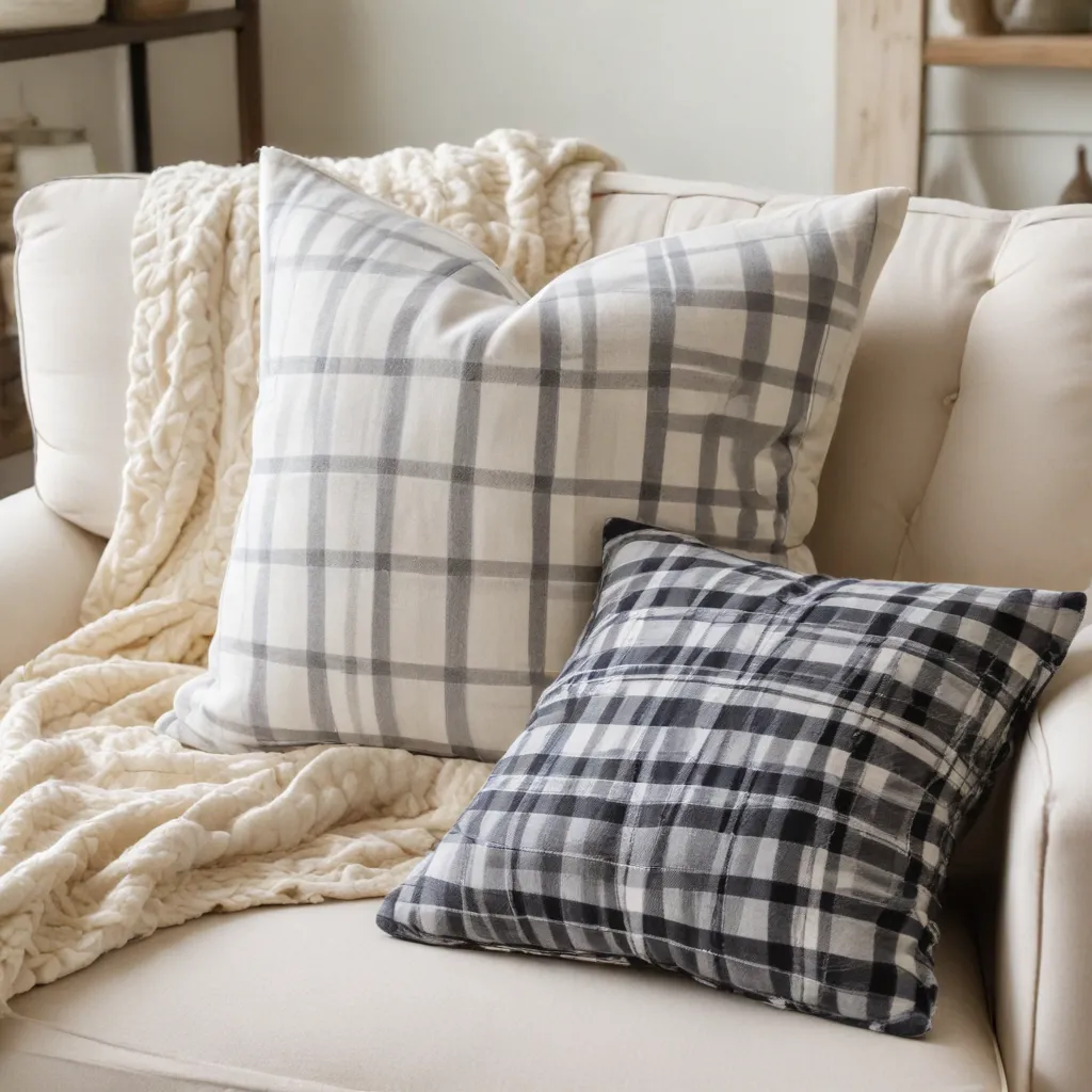 Cozy Farmhouse Blankets and Pillows: DIY Sewing Projects