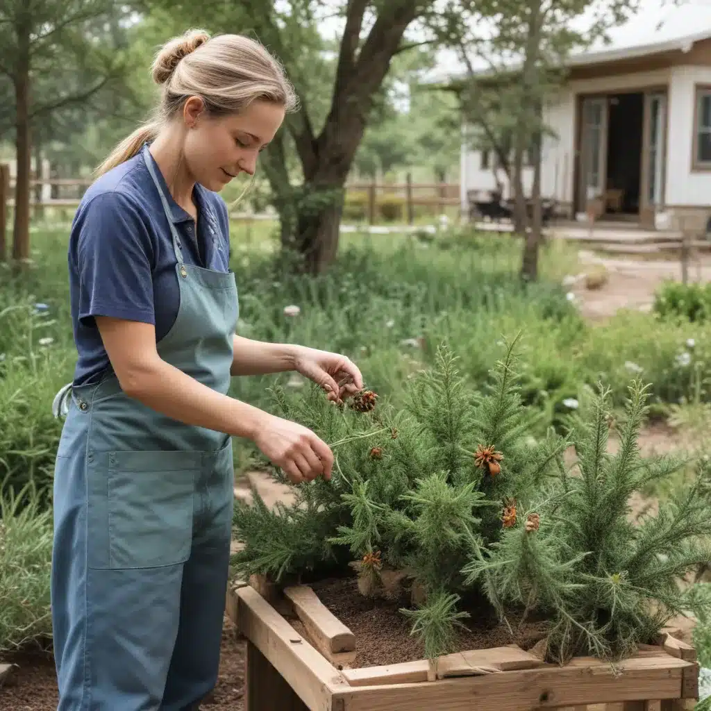 Crafting with the Seasonal Bounty of Crooked Pines’ Gardens