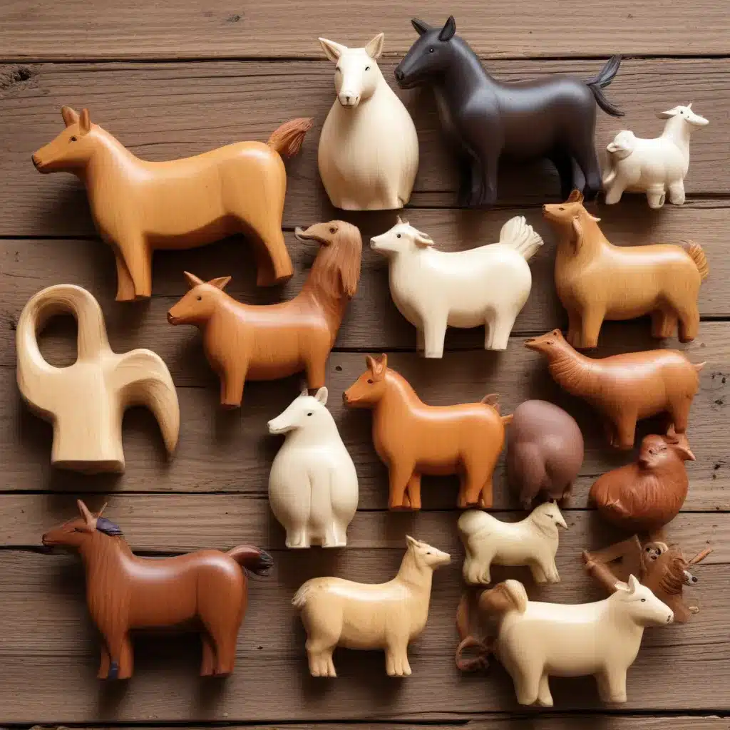 Creative Farm Crafts: Handmade Wooden Toys and Whittled Trinkets