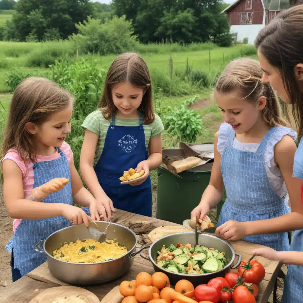 Cultivating Connections: Cooking with Kids Classes on the Farm