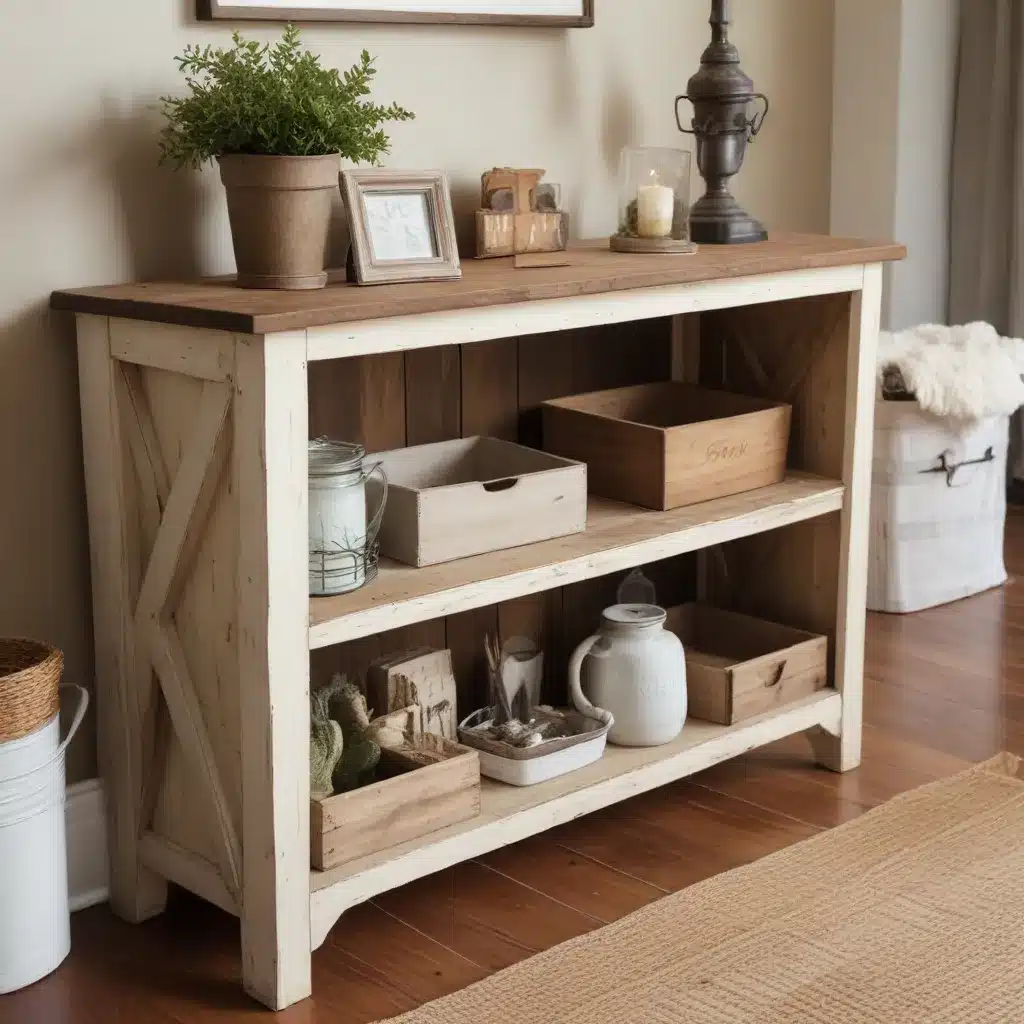 DIY Farmhouse-Chic Furniture: Building Rustic Pieces for Every Room