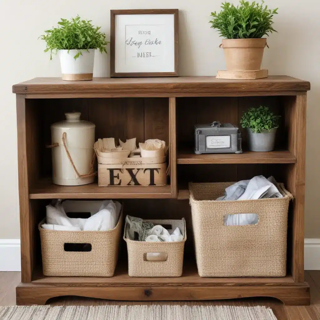 DIY Farmhouse-Inspired Storage Solutions: Declutter with Rustic Charm