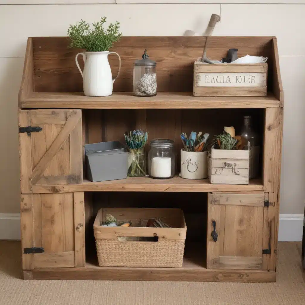 DIY Farmhouse-Style Storage Solutions: Declutter with Rustic Style