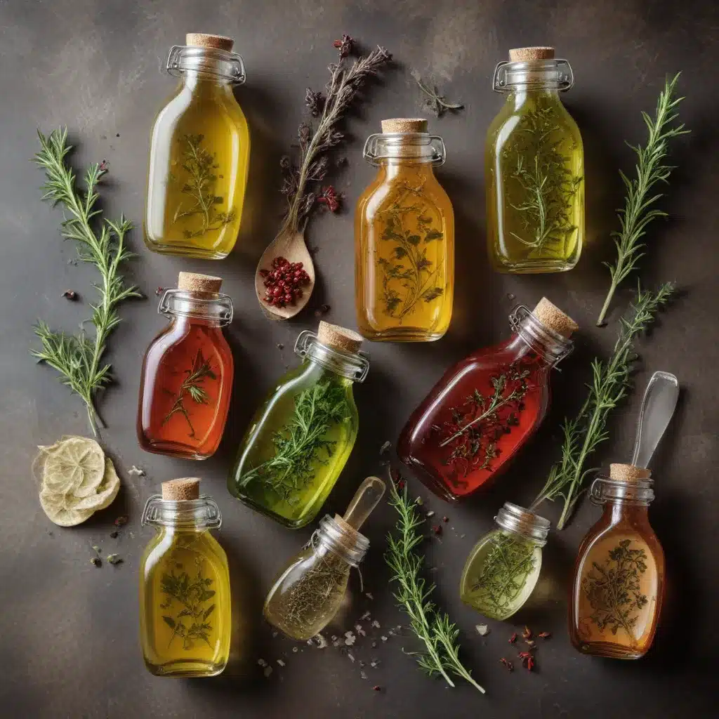 Delectable Dehydrated Delights: Homemade Herb-Infused Oils, Vinegars, and Condiments