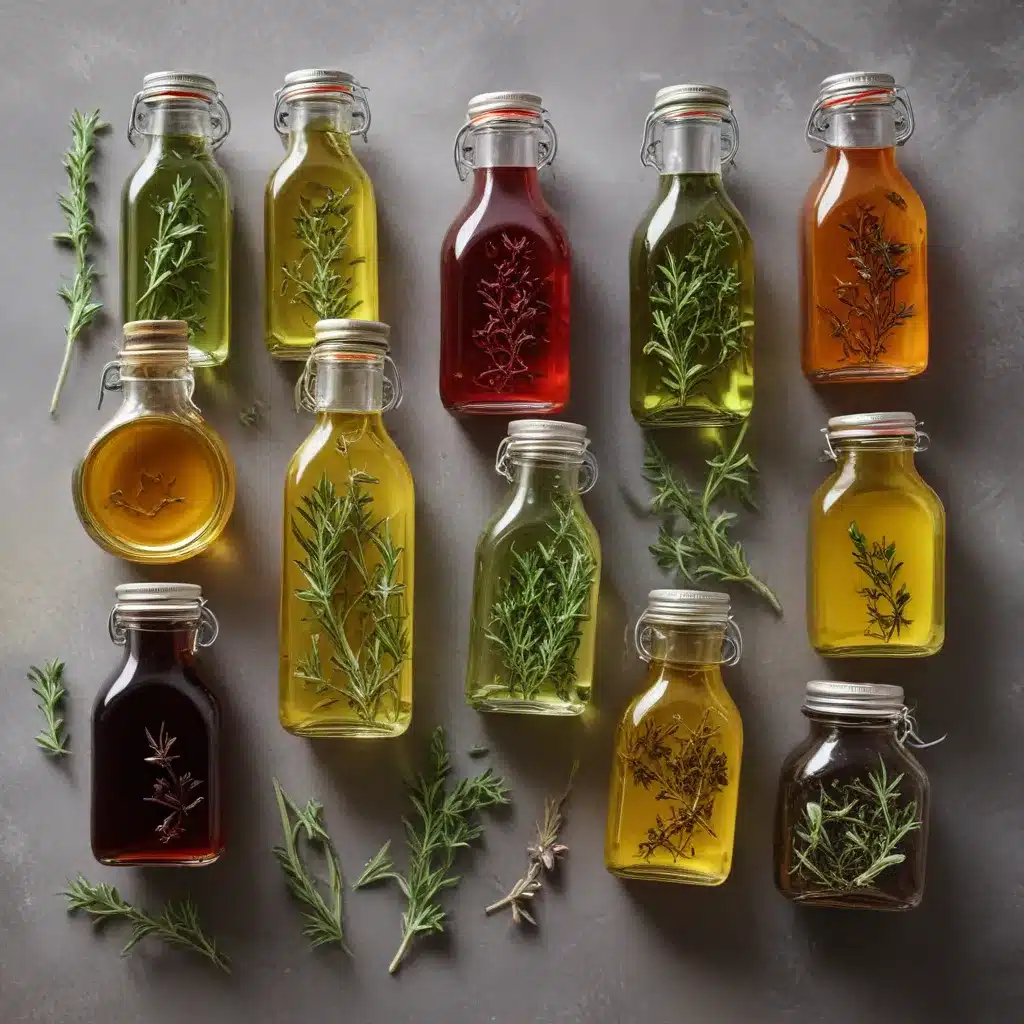 Delectable Dehydrated Delights: Homemade Herb-Infused Oils and Vinegars