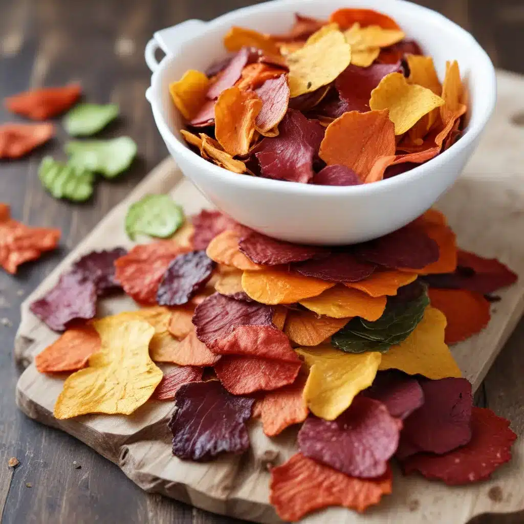 Delectable Dehydrated Delights: Homemade Vegetable Chips and Jerky