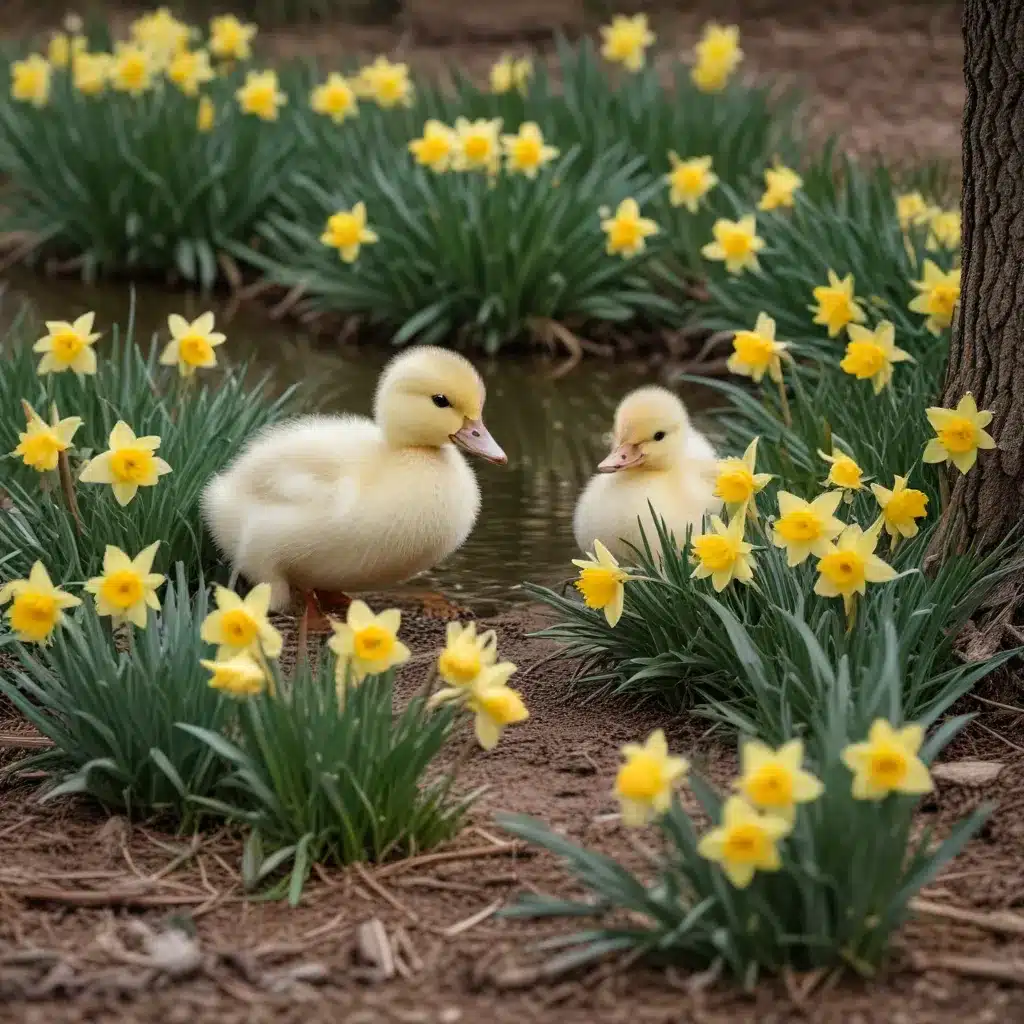 Delightful Daffodils and Darling Ducklings: Spring at Crooked Pines