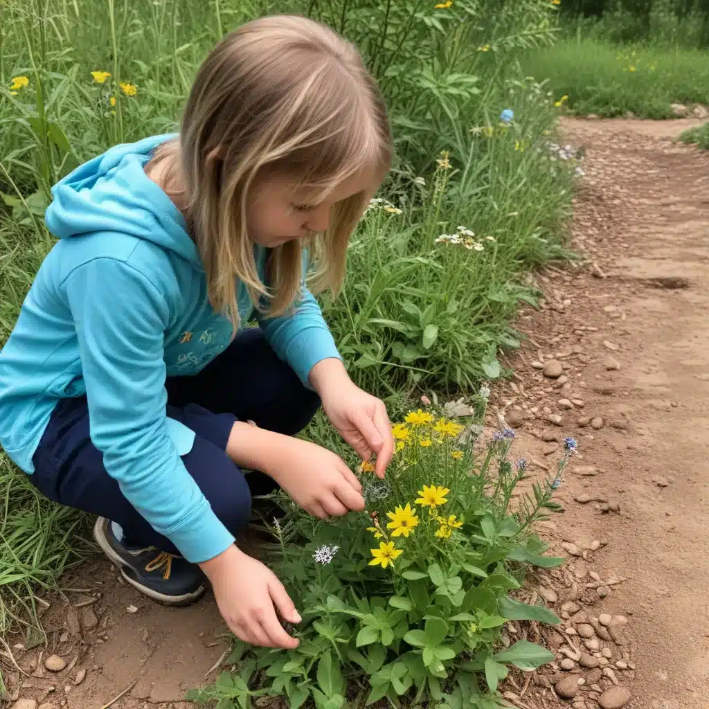 Discovering Wildflowers on the Nature Trail