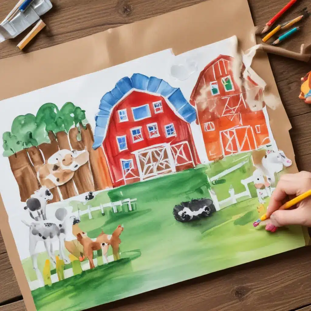 Farm-Inspired Art Projects for Kids