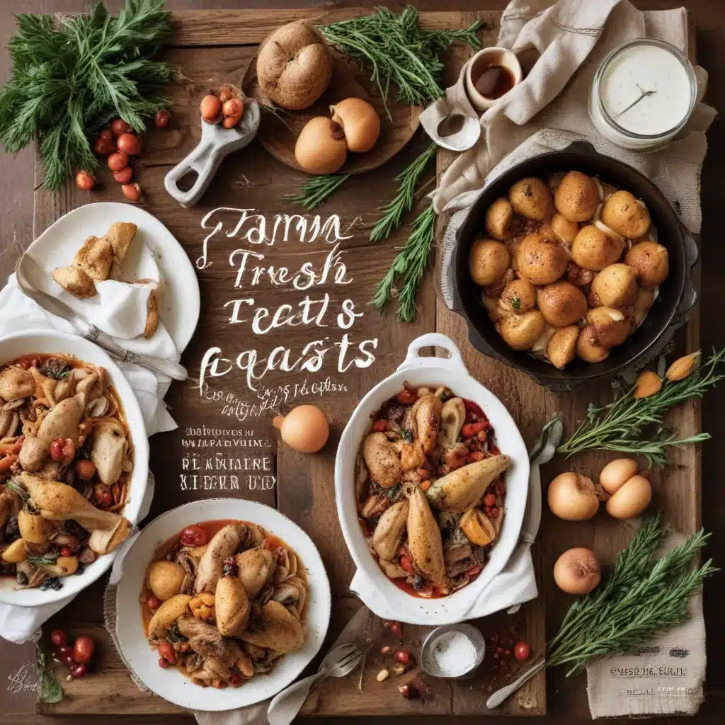 Farm Fresh Feasts: Delicious Recipes Straight from the Land