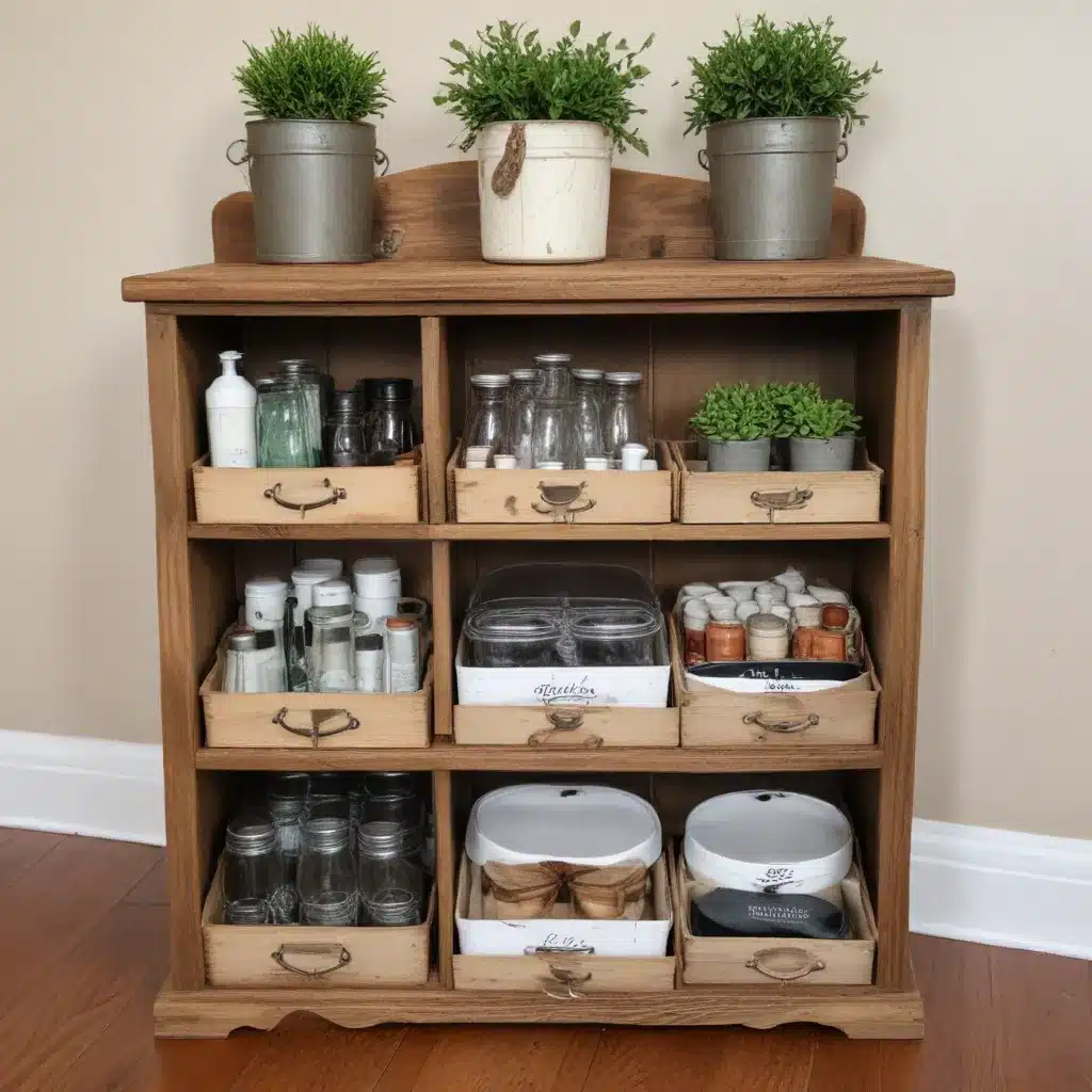 Farmhouse-Style Storage Solutions: DIY Organizers with Rustic Charm