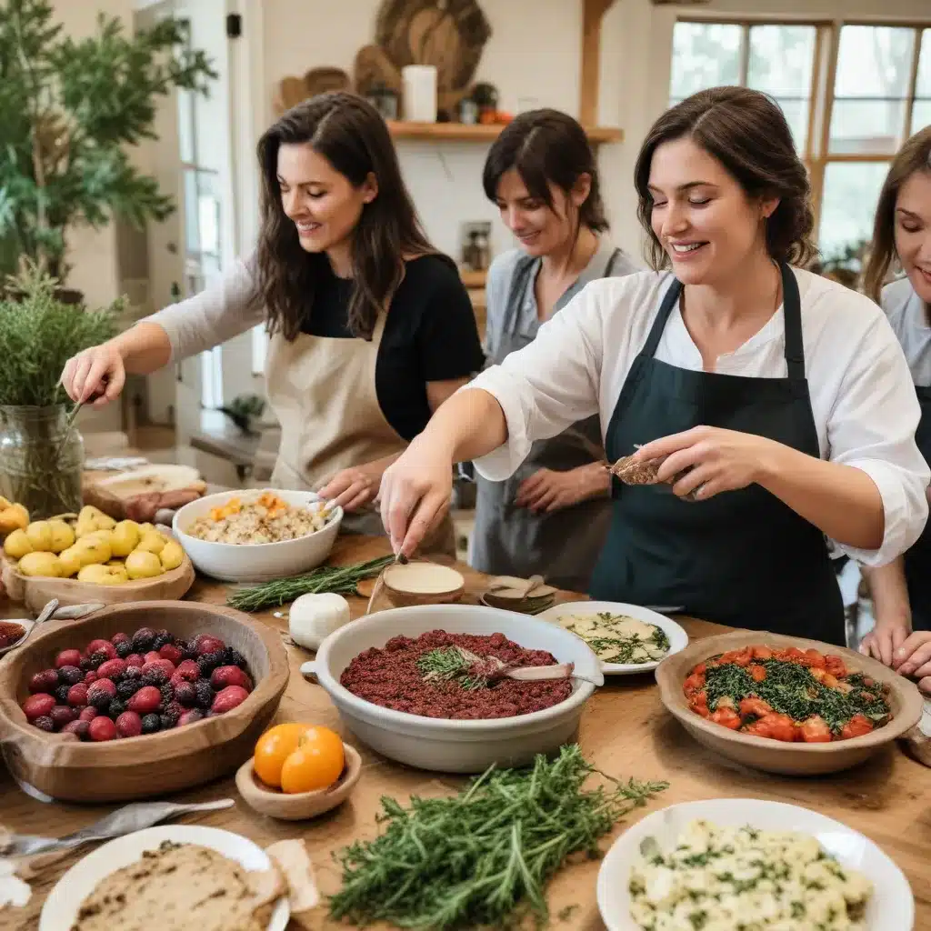 Farmhouse Feasts: Cooking Classes with Crooked Pines Ingredients