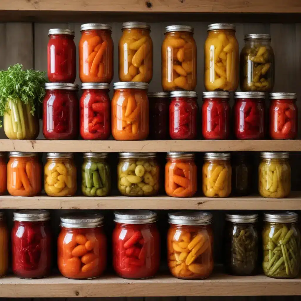 Farmhouse Flavors: Preserving the Harvest through Canning and Pickling