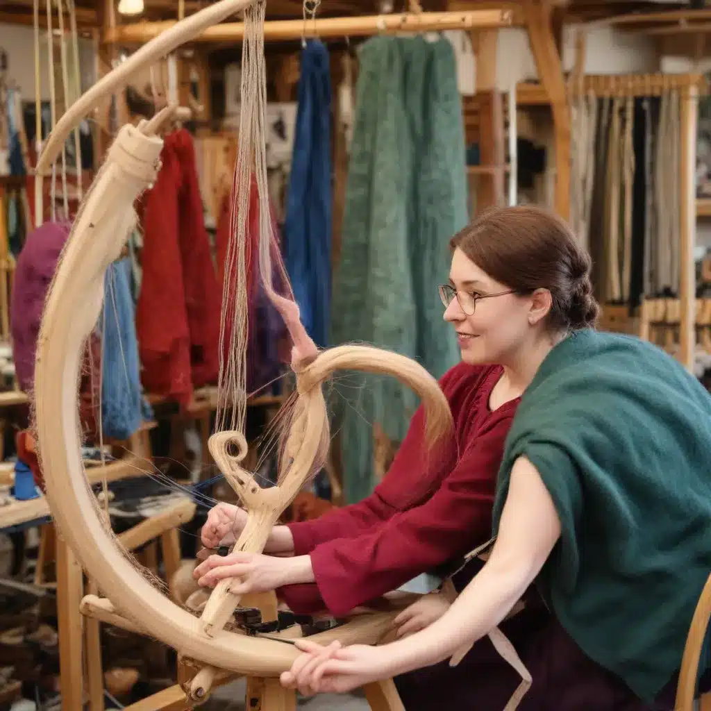 Fiber Arts at Crooked Pines: Spinning, Weaving, and Felting Classes