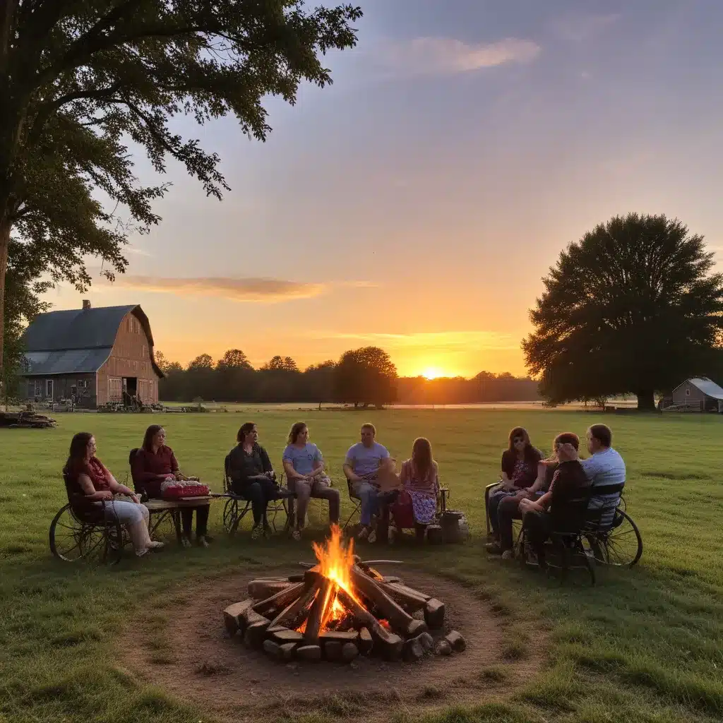 Fun Family Experiences: Sunset Hayrides and Campfires on the Farm