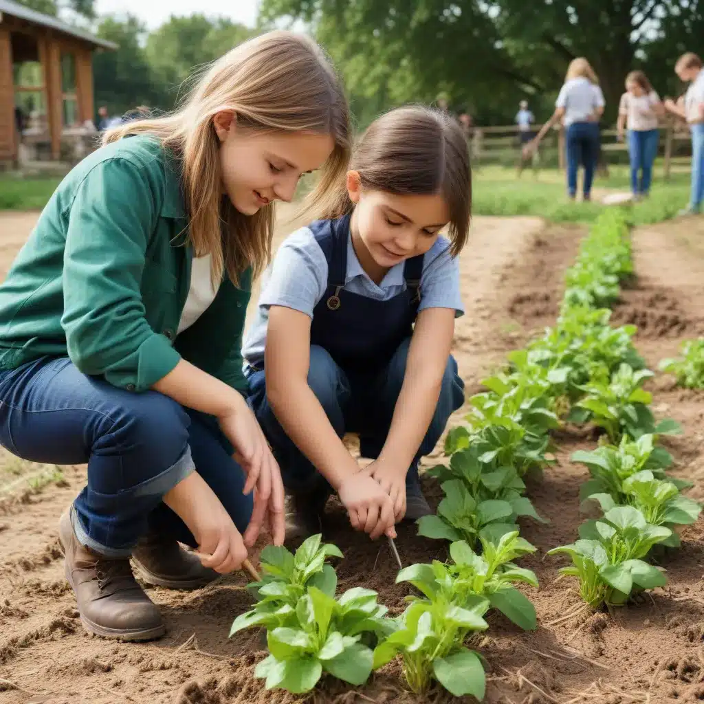 Hands-On Lessons: Educational Activities for Young Farmers