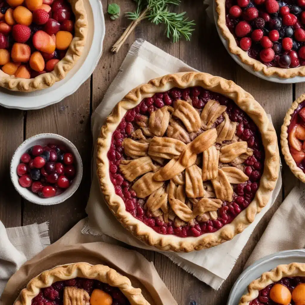 Homemade Farm-Inspired Baked Goods: Rustic Pies and Seasonal Tarts