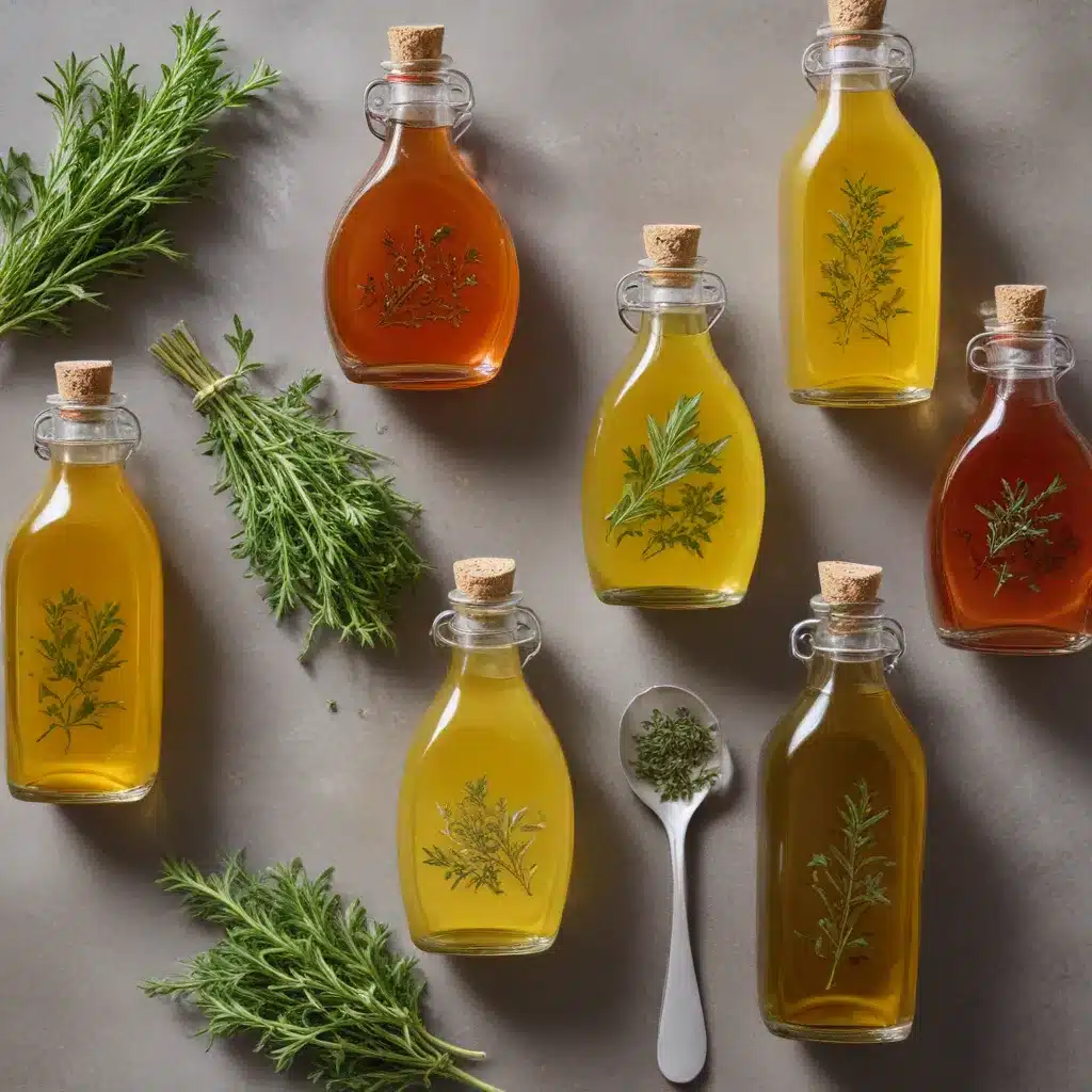 Homemade Farm-Inspired Condiments: Herb-Infused Vinegars and Oils