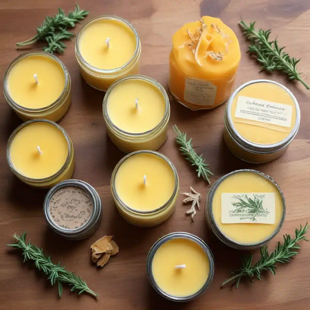 Homemade Farm-Inspired Gifts: Beeswax Candles and Herbal Salves