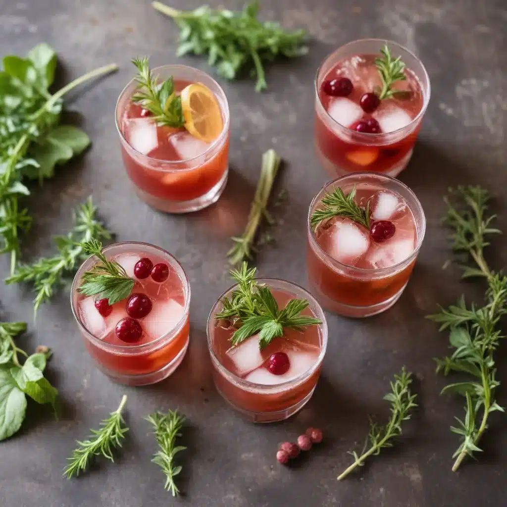 Homemade Farm-to-Table Cocktails and Mocktails: Herbal Infusions and Shrubs