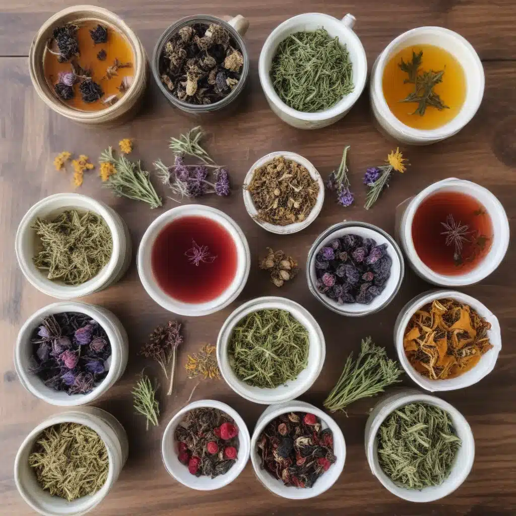 Homemade Herbal Teas from the Crooked Pines Farm Apothecary