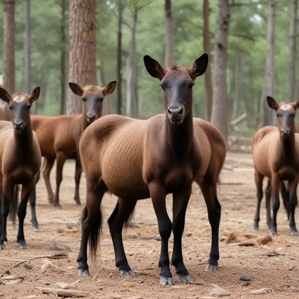 Introducing the Hoofed Residents of Crooked Pines