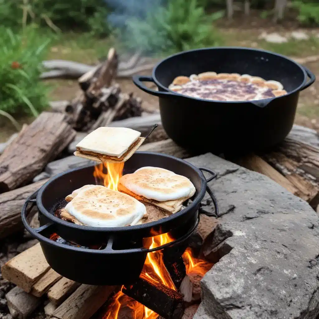 Outdoor Cooking: Campfires, Dutch Ovens, and S’mores