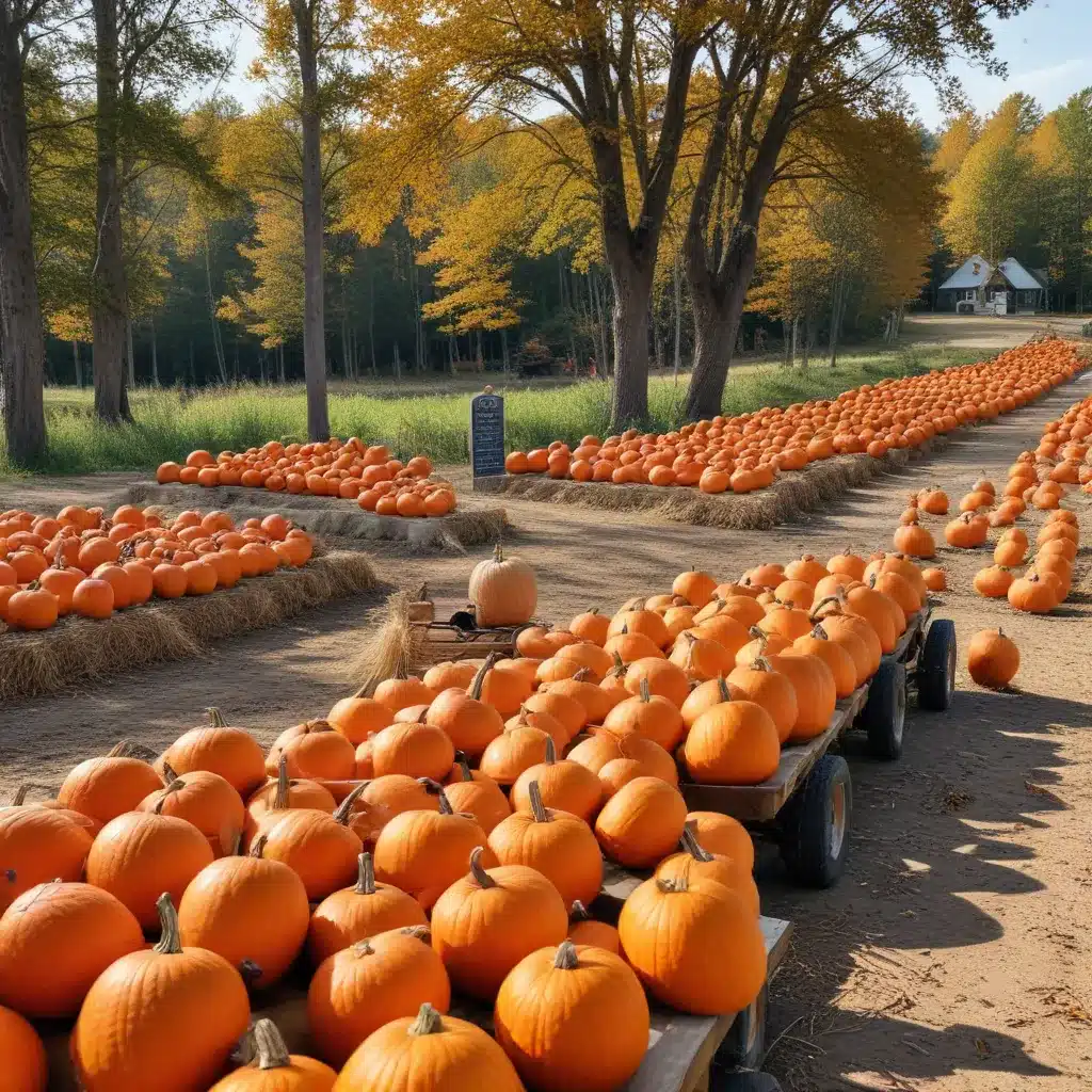 Picturesque Pumpkin Patch and Hayride Adventures at Crooked Pines