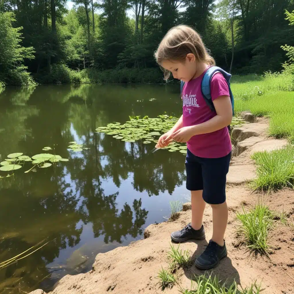 Pond Exploration: Discovering Aquatic Life on the Farm