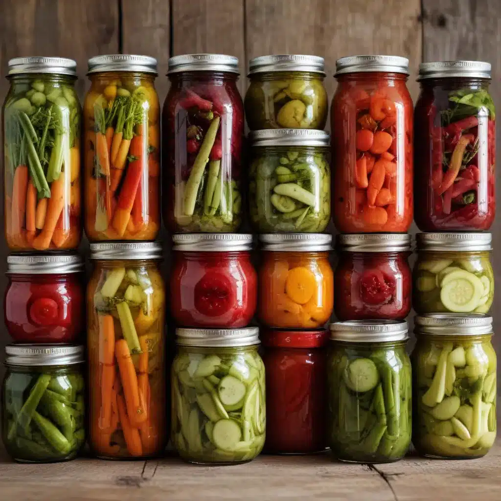 Preserving the Harvest: Canning, Pickling, and Fermenting 101