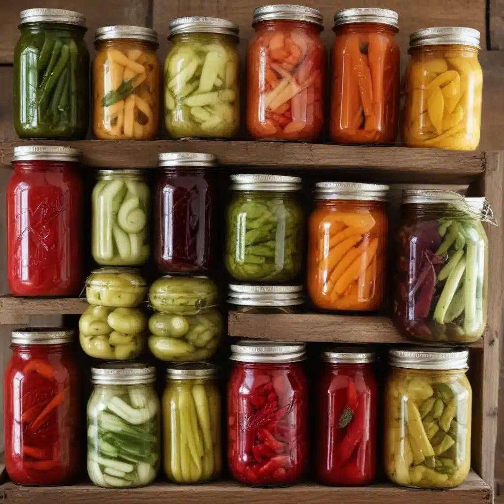 Preserving the Harvest: Canning, Pickling, and Fermenting Favorites