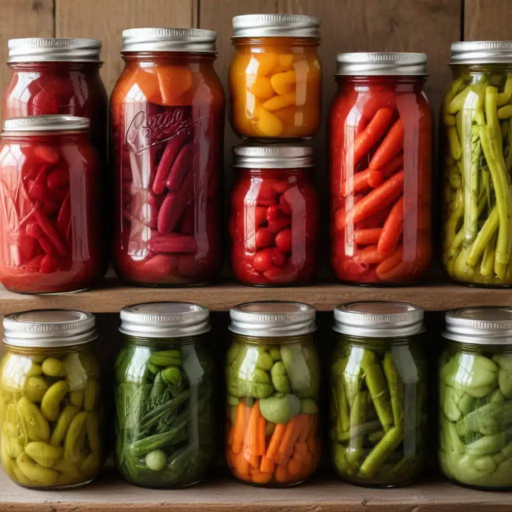 Preserving the Harvest: Canning, Pickling, and Fermenting Techniques