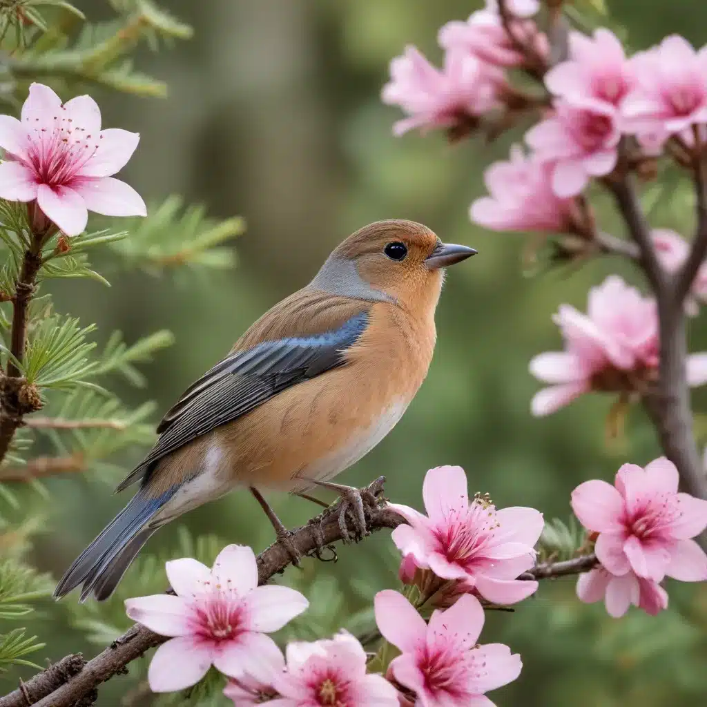 Springtime Symphony: Birdsong and Blooms at Crooked Pines Farm