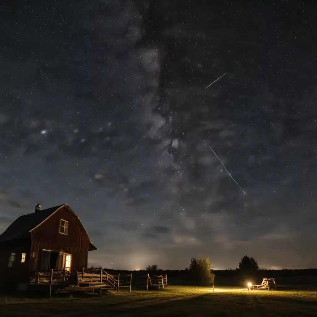 Stargazing and Meteor Showers on the Farm